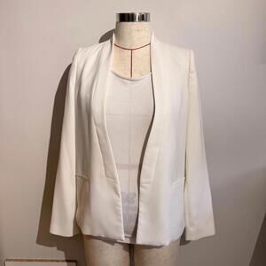 MNG Women's Size XS White Blazer